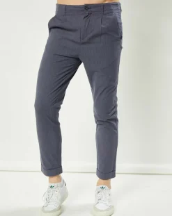 Pantalon Vitalien bleu marine-Harris Wilson