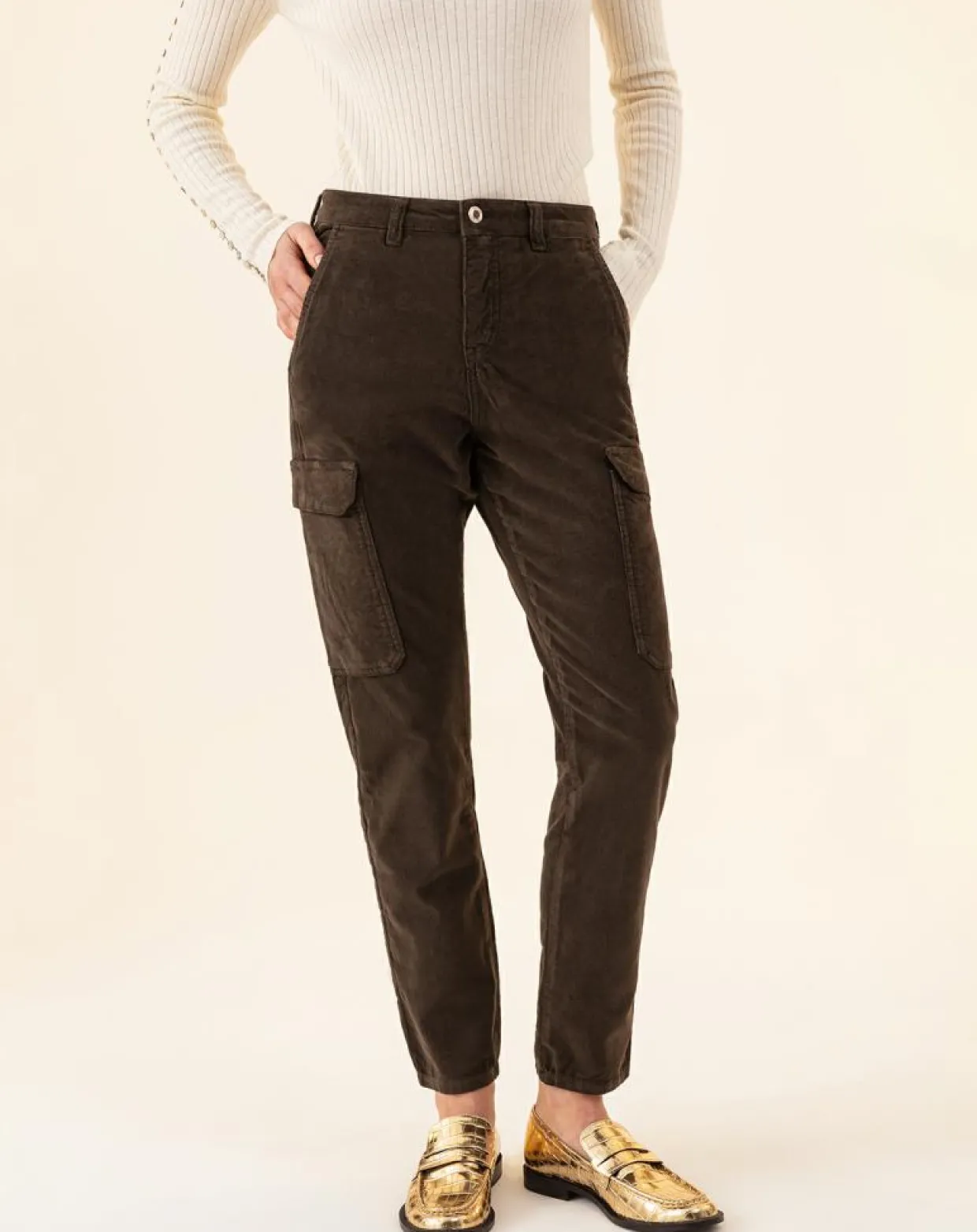 Femme Indies Pantalons^Pantalon Zola kaki