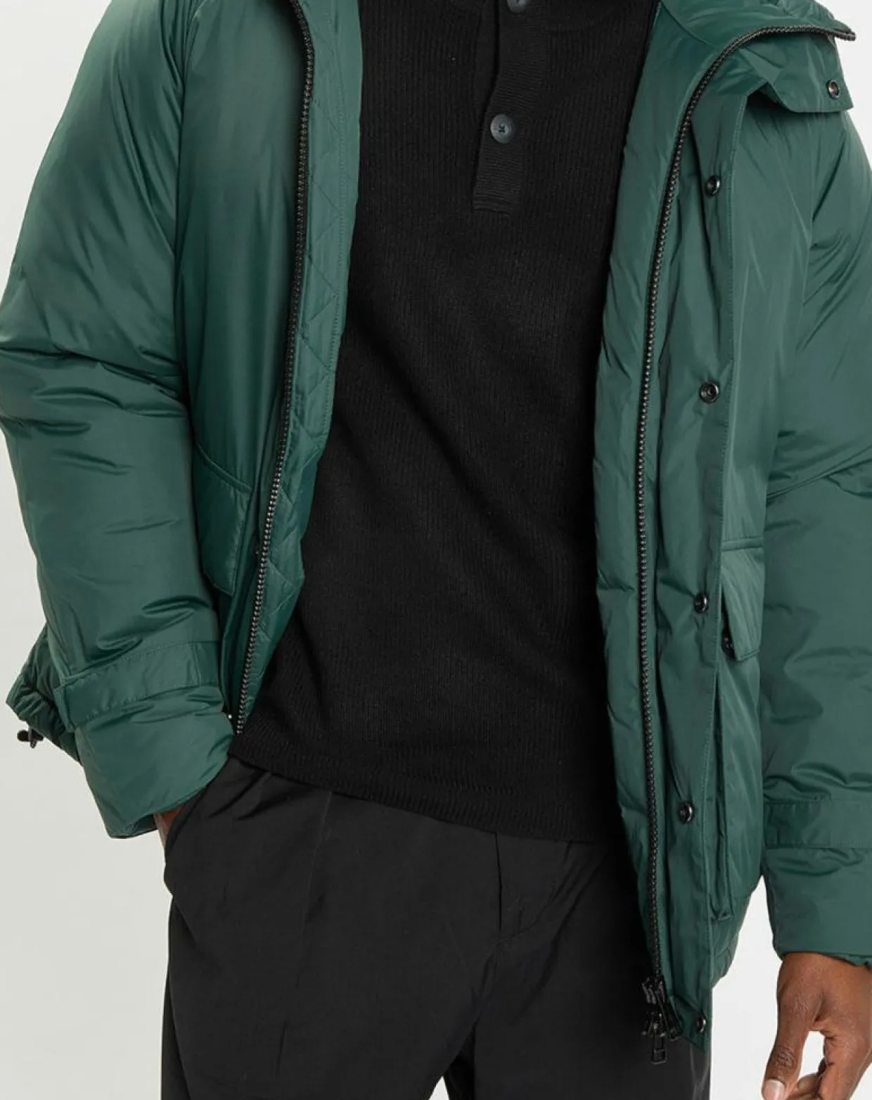 Parka à capuche Repreeve verte-Marc O'Polo Outlet