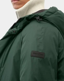 Parka à capuche Repreeve verte-Marc O'Polo Outlet