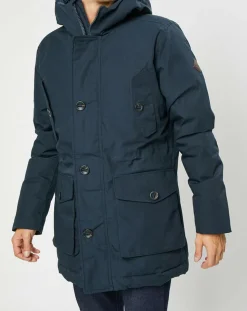 Parka Artic Sccoter bleu marine-Hackett London Clearance