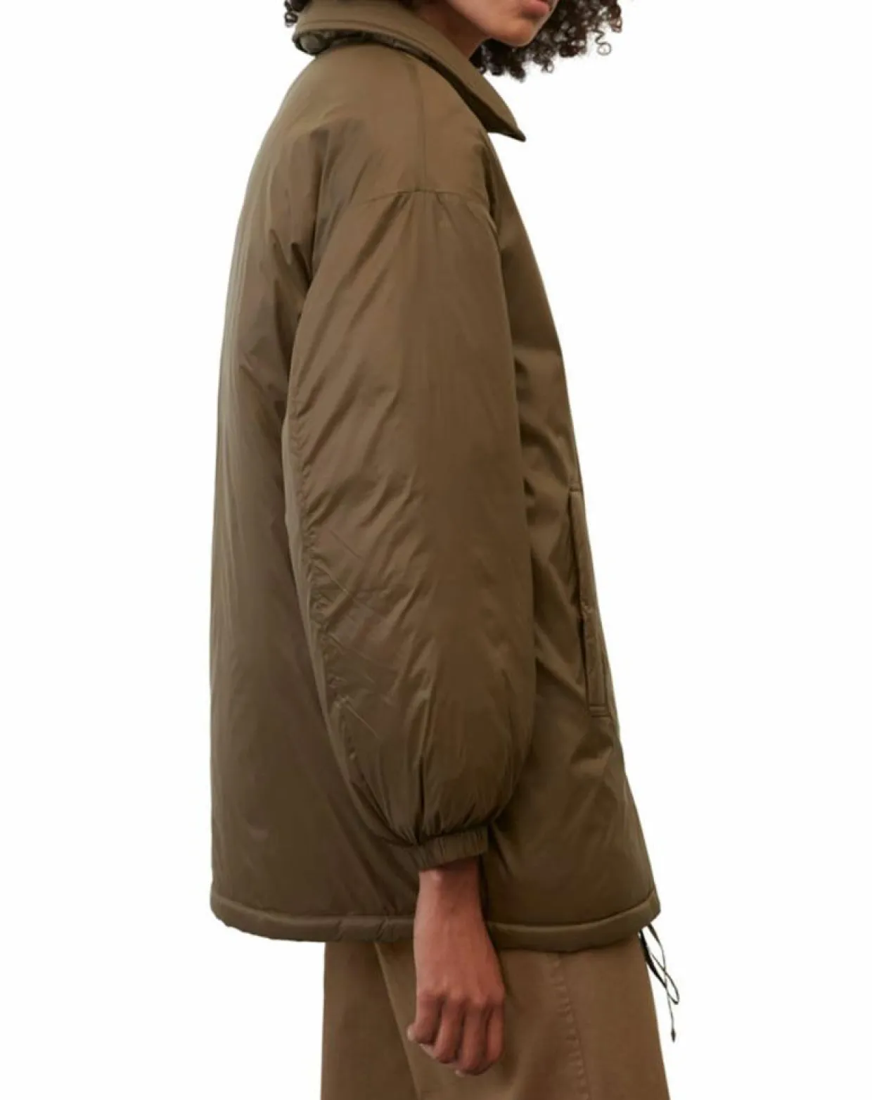Parka boutons nylon marron-Marc O'Polo Sale