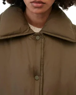 Parka boutons nylon marron-Marc O'Polo Sale