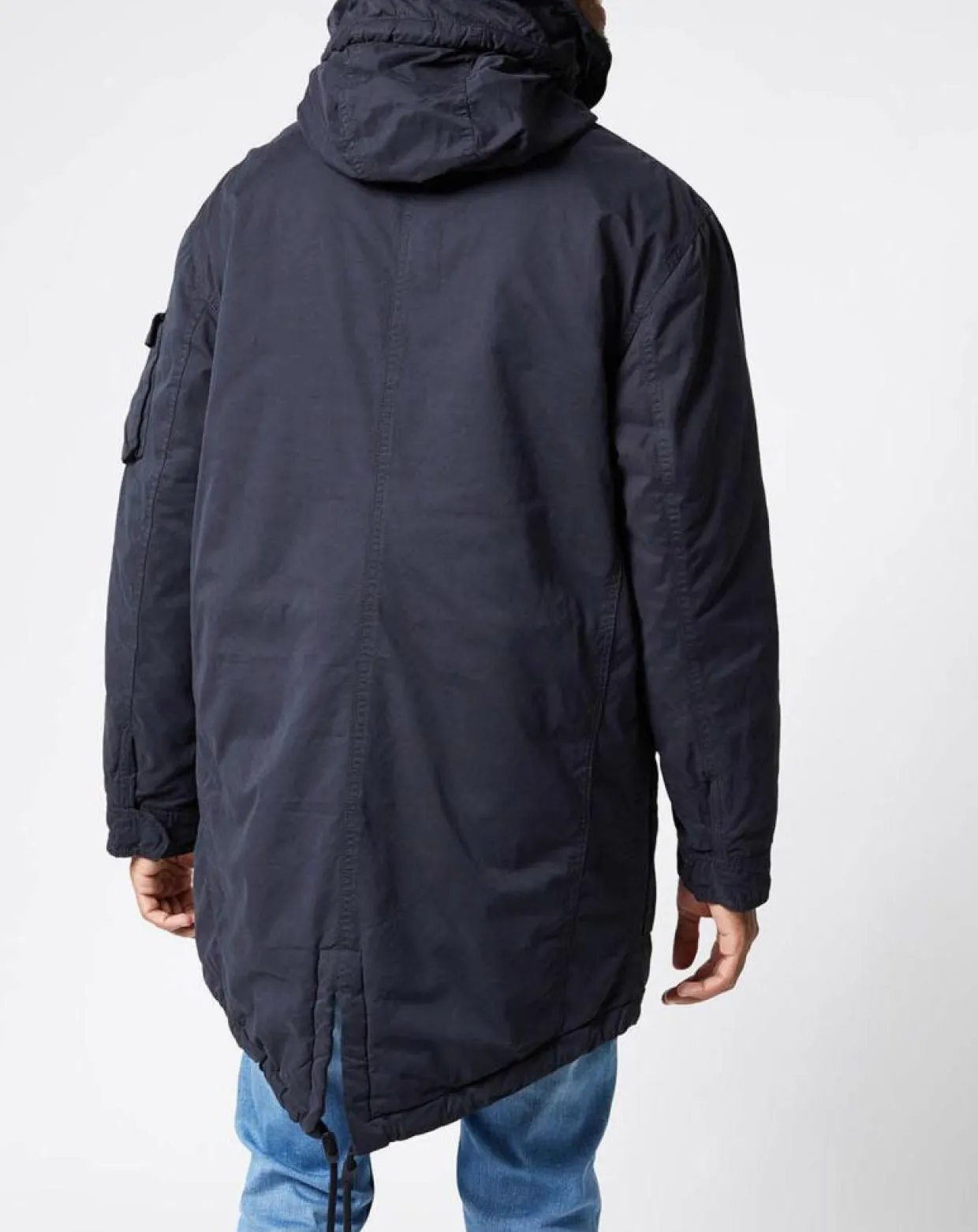 Parka Byron bleu foncé-Pepe Jeans Outlet