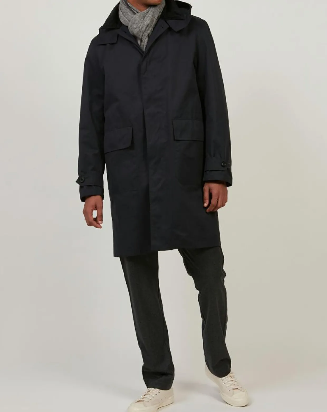 Homme Hartford Manteaux^Parka Clarence bleu noir
