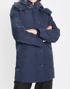 Femme Marc O'Polo Manteaux^Parka courte et cintrée Thermore bleu marine