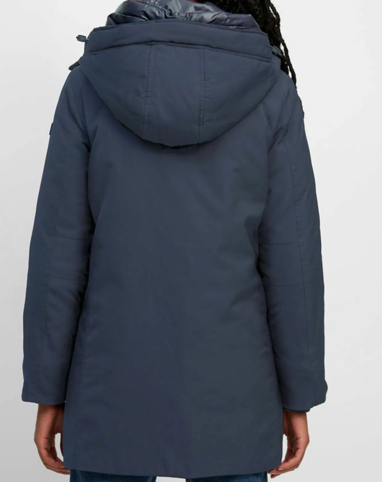 Femme Marc O'Polo Manteaux^Parka courte et cintrée Thermore bleu marine