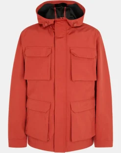 Parka droite Napocket avec doudoune amovible matelassée sans manches rouille-Galeries Lafayette Sale