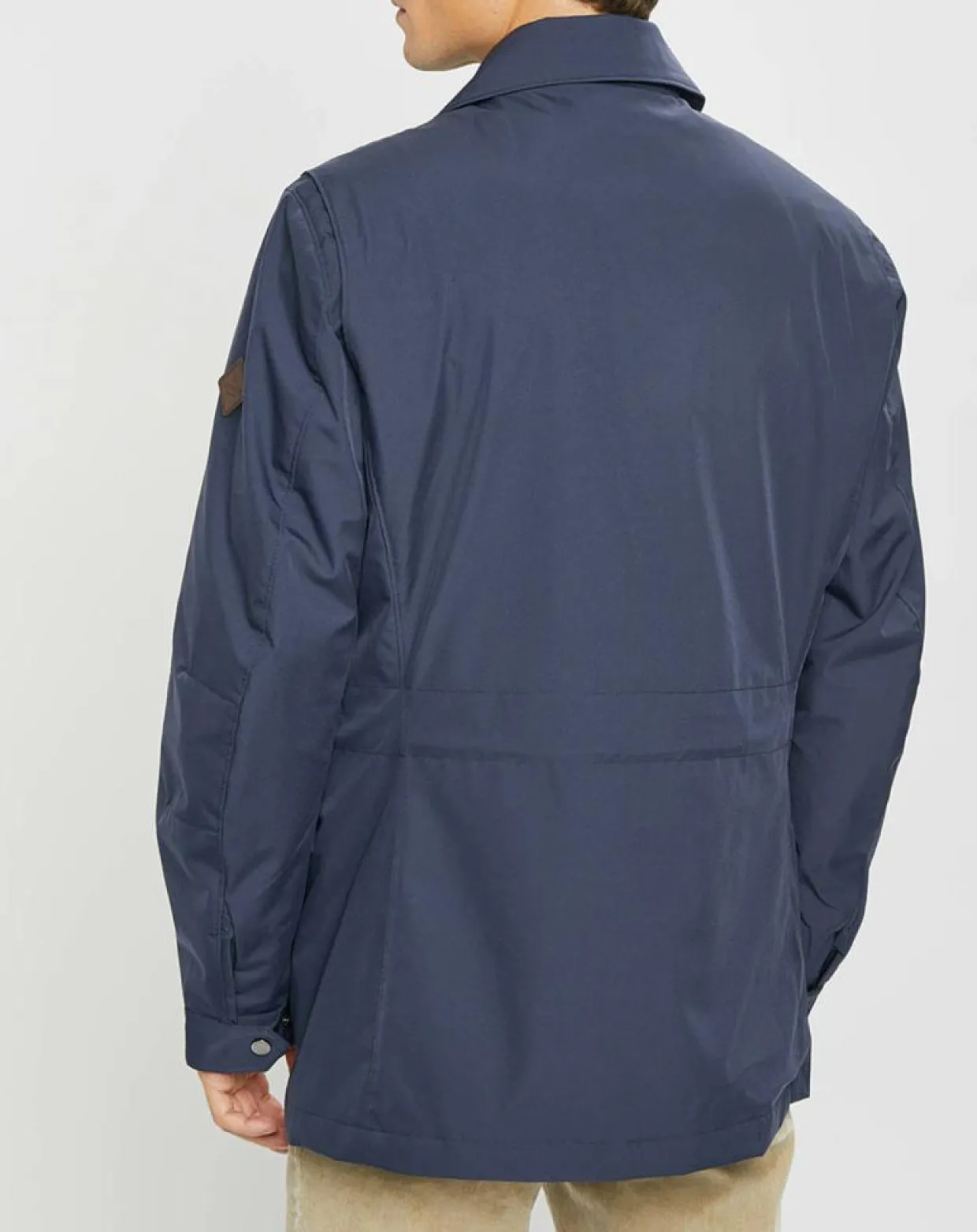Parka imperméable légère bleu marine-Hackett London Online