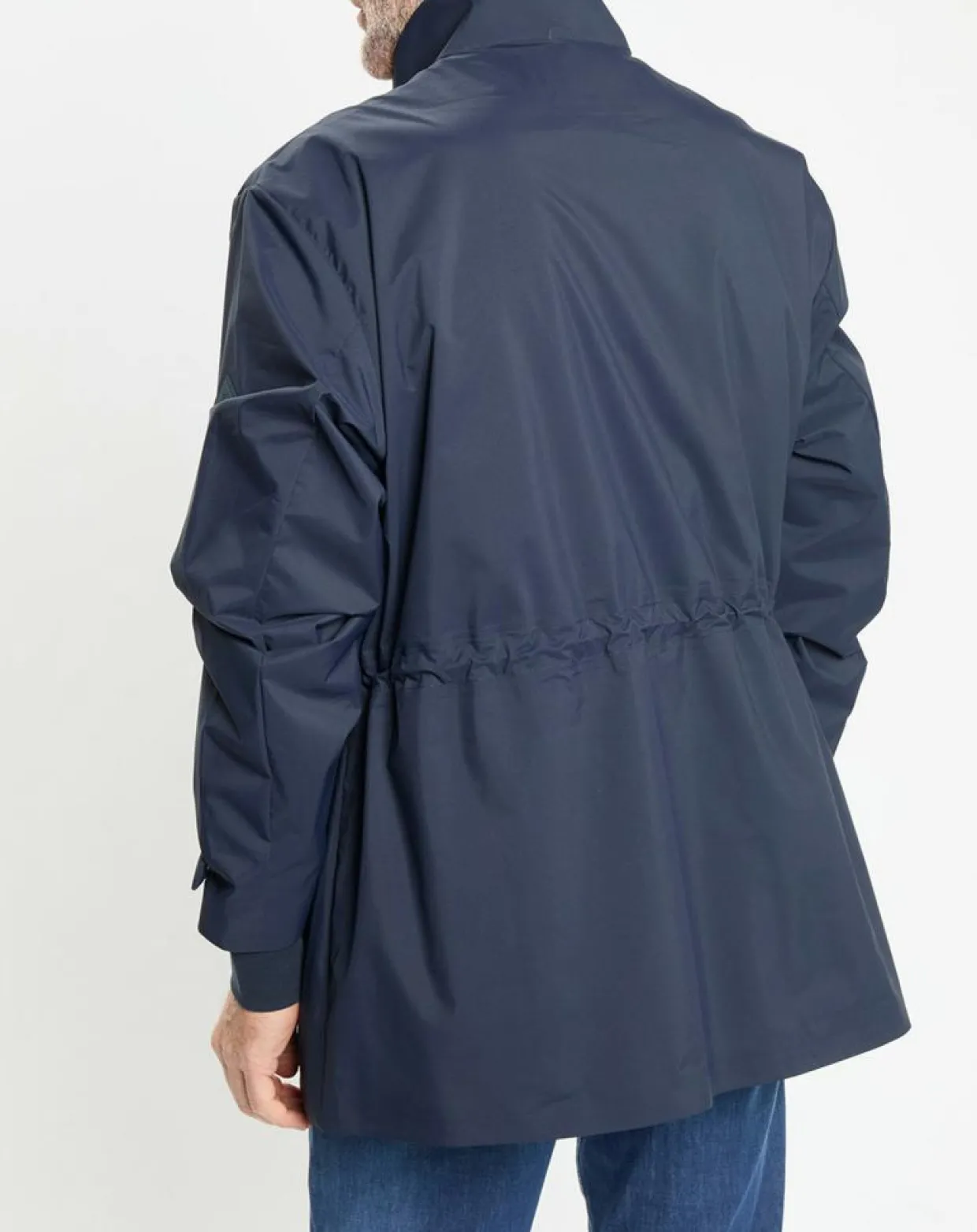 Parka imperméable Technique Vélo bleu marine-Hackett London Sale