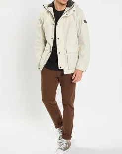 Parka Légère à Capuche Mesh écrue-Marc O'Polo Hot