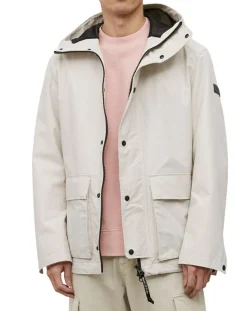 Parka Légère à Capuche Mesh écrue-Marc O'Polo Hot