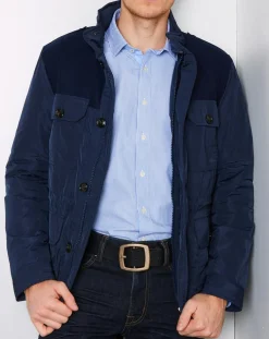 Homme Hackett London Manteaux^Parka légère Arbourfield bleu marine
