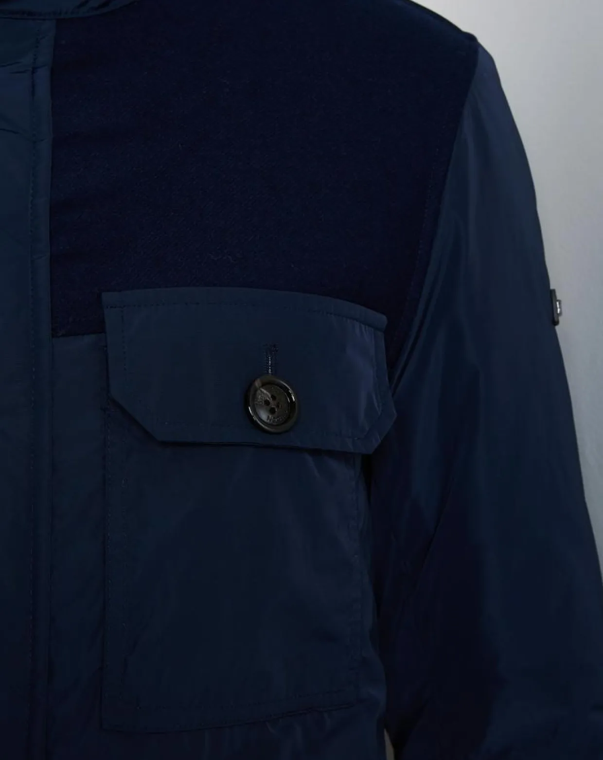 Homme Hackett London Manteaux^Parka légère Arbourfield bleu marine