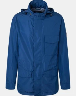 Parka légère bleue-Hackett London Clearance