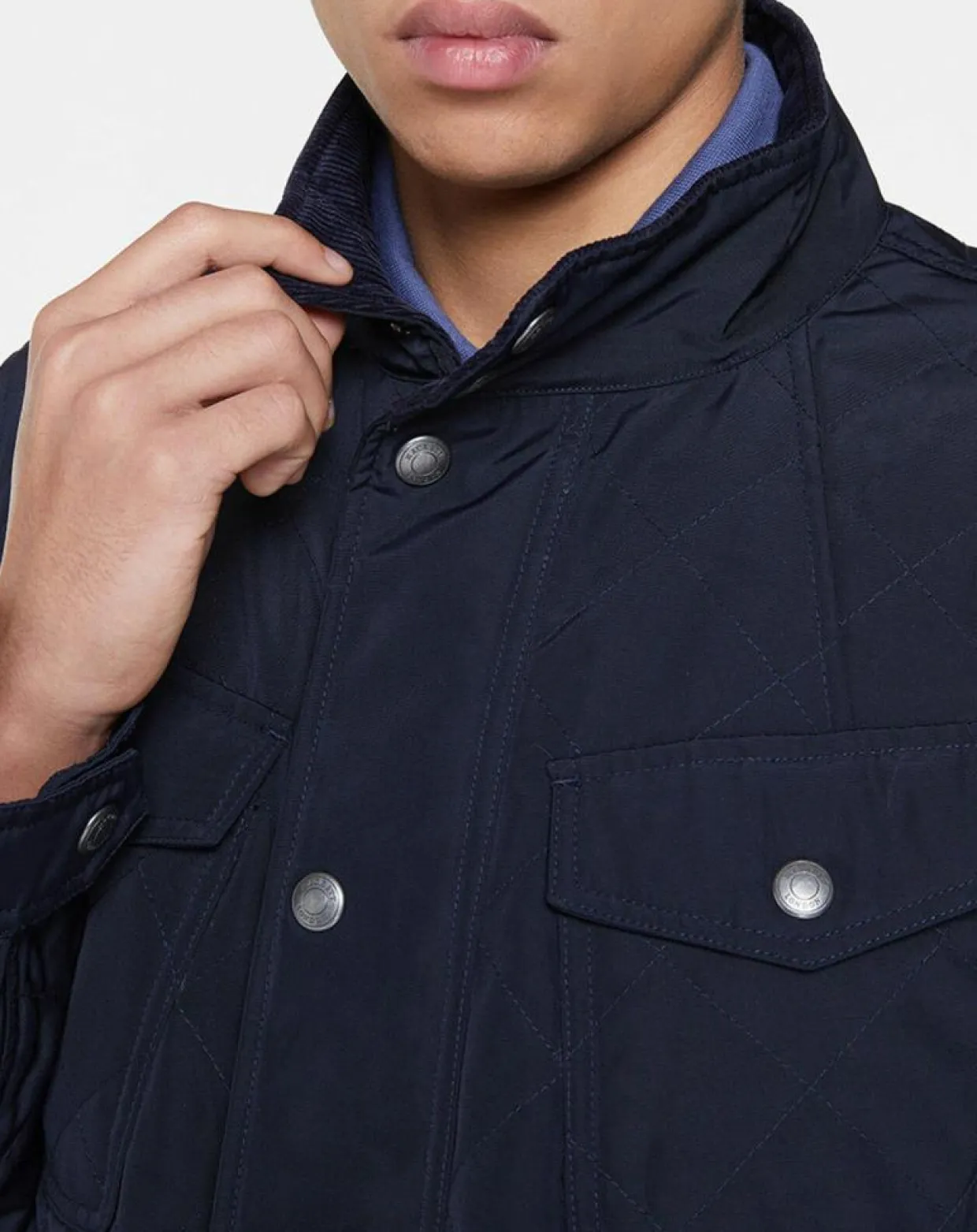 Homme Hackett London Manteaux^Parka légère olborne bleue