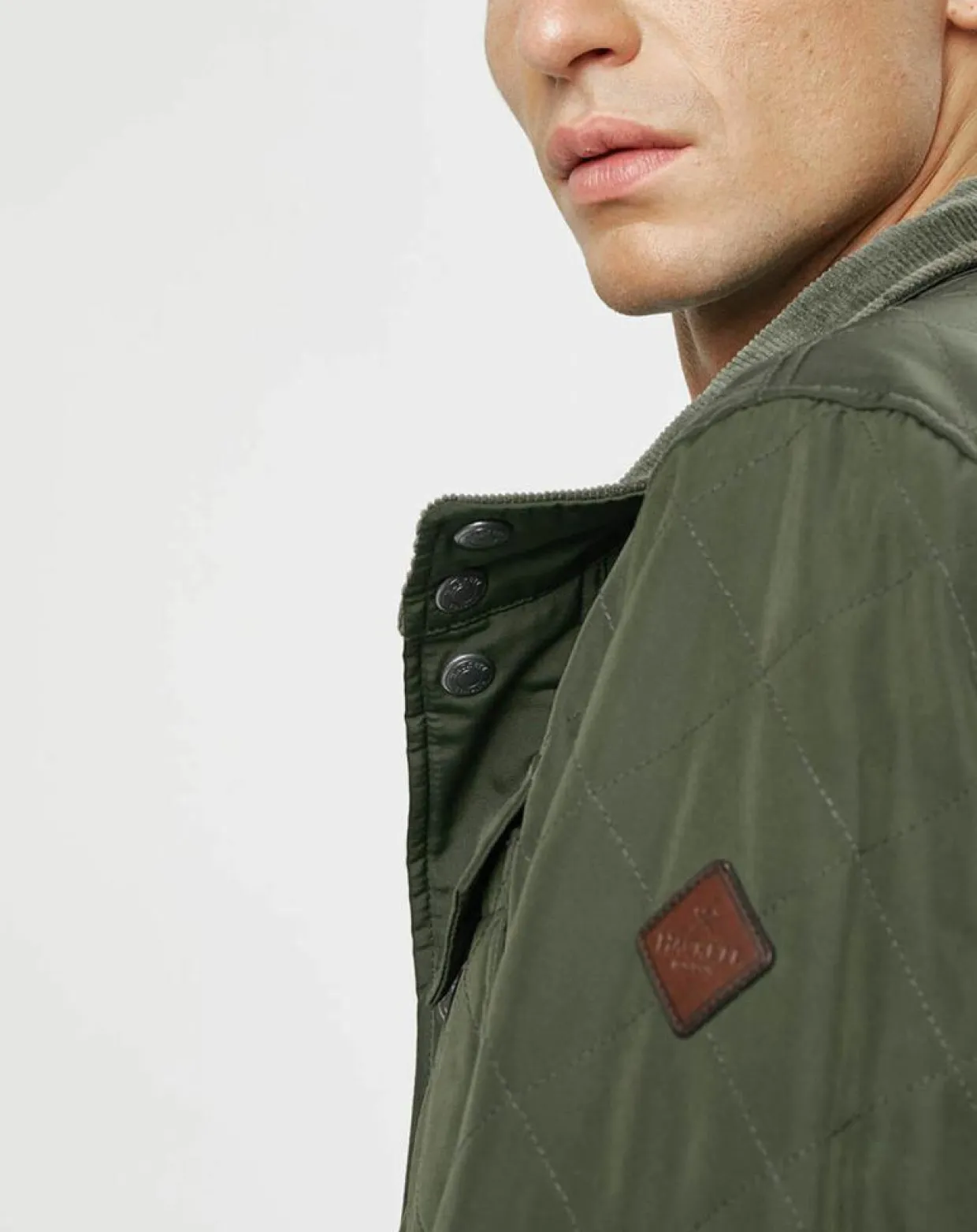 Homme Hackett London Manteaux^Parka légère Olborne kaki