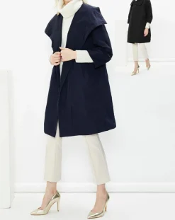 Parka légère réversible Manna bleu marine/noir-MaxMara Studio
