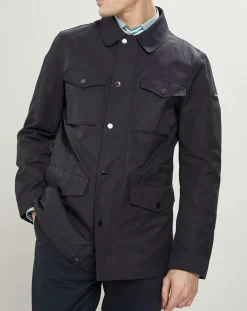 Parka Light bleu marine-Hackett London Hot