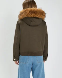 Femme Zapa Manteaux^Parka Parsey kaki