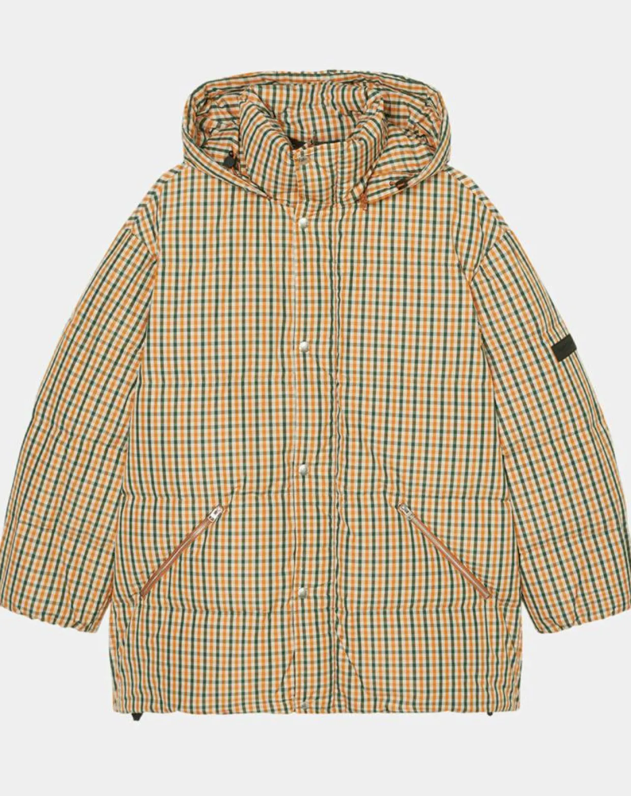 Homme Marc O'Polo Manteaux^Parka Puffer oversize à carreaux multicolore