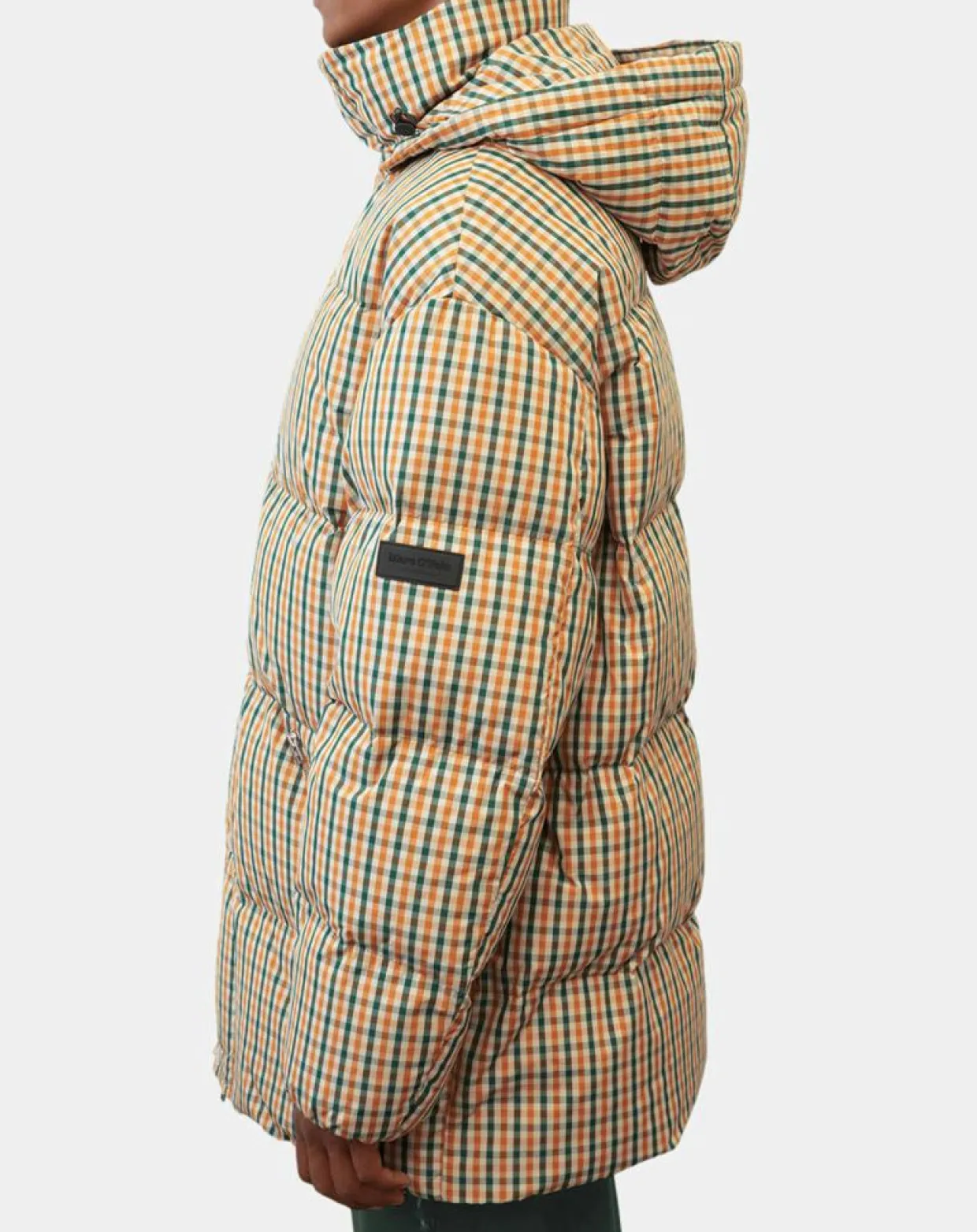 Homme Marc O'Polo Manteaux^Parka Puffer oversize à carreaux multicolore