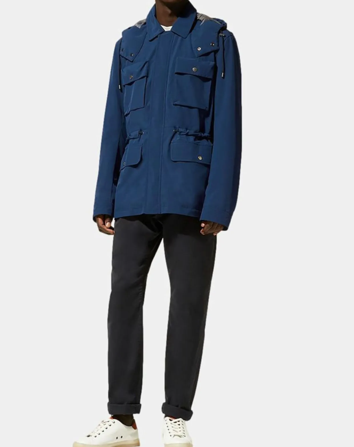 Parka saharienne Kapack bleu marine-Galeries Lafayette