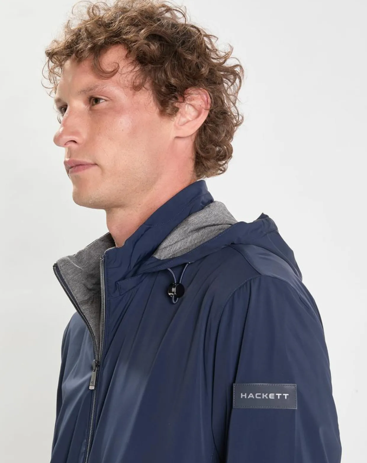Parka Sport bleue-Hackett London Clearance