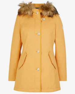 Parka Thermor à capuche fausse fourrure jaune-Marc O'Polo Clearance