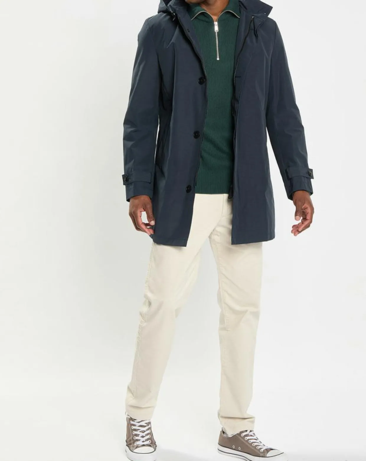 Parka Thermor Double Amovible bleu marine-Marc O'Polo Clearance