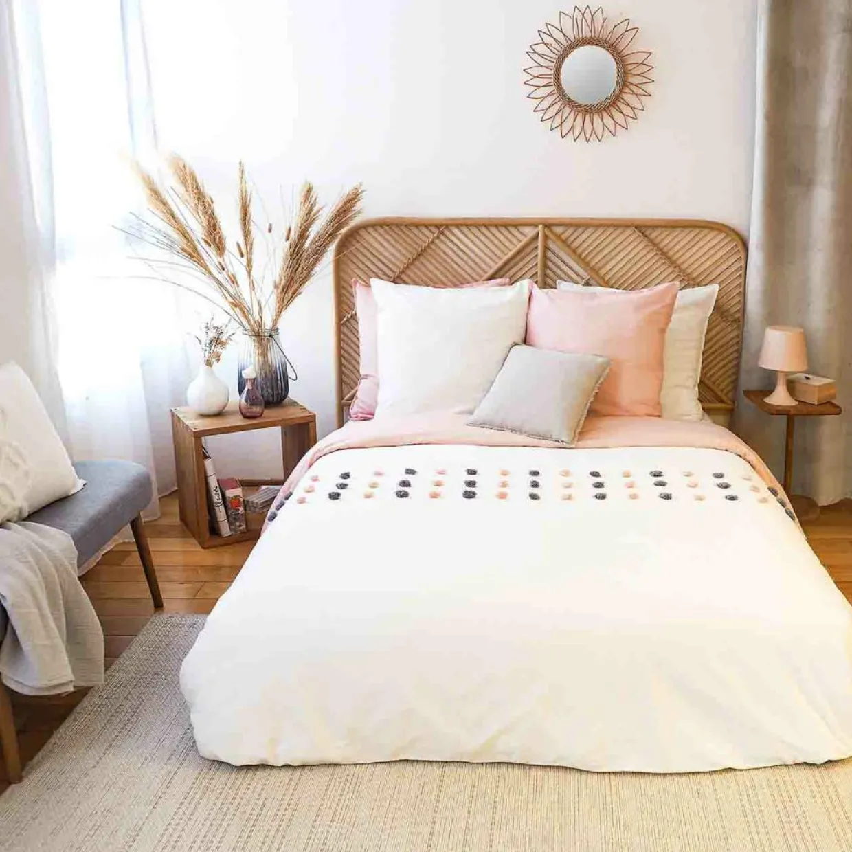 Home Collection Linge De Lit, Ensembles^Parure de housse de couette Poupie blanche