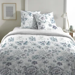 Home Collection Linge De Lit, Ensembles^Parure housse de couette 100% Percale de Coton ambre