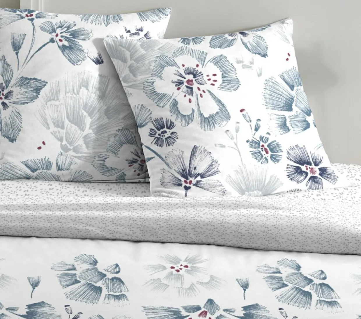 Home Collection Linge De Lit, Ensembles^Parure housse de couette 100% Percale de Coton ambre