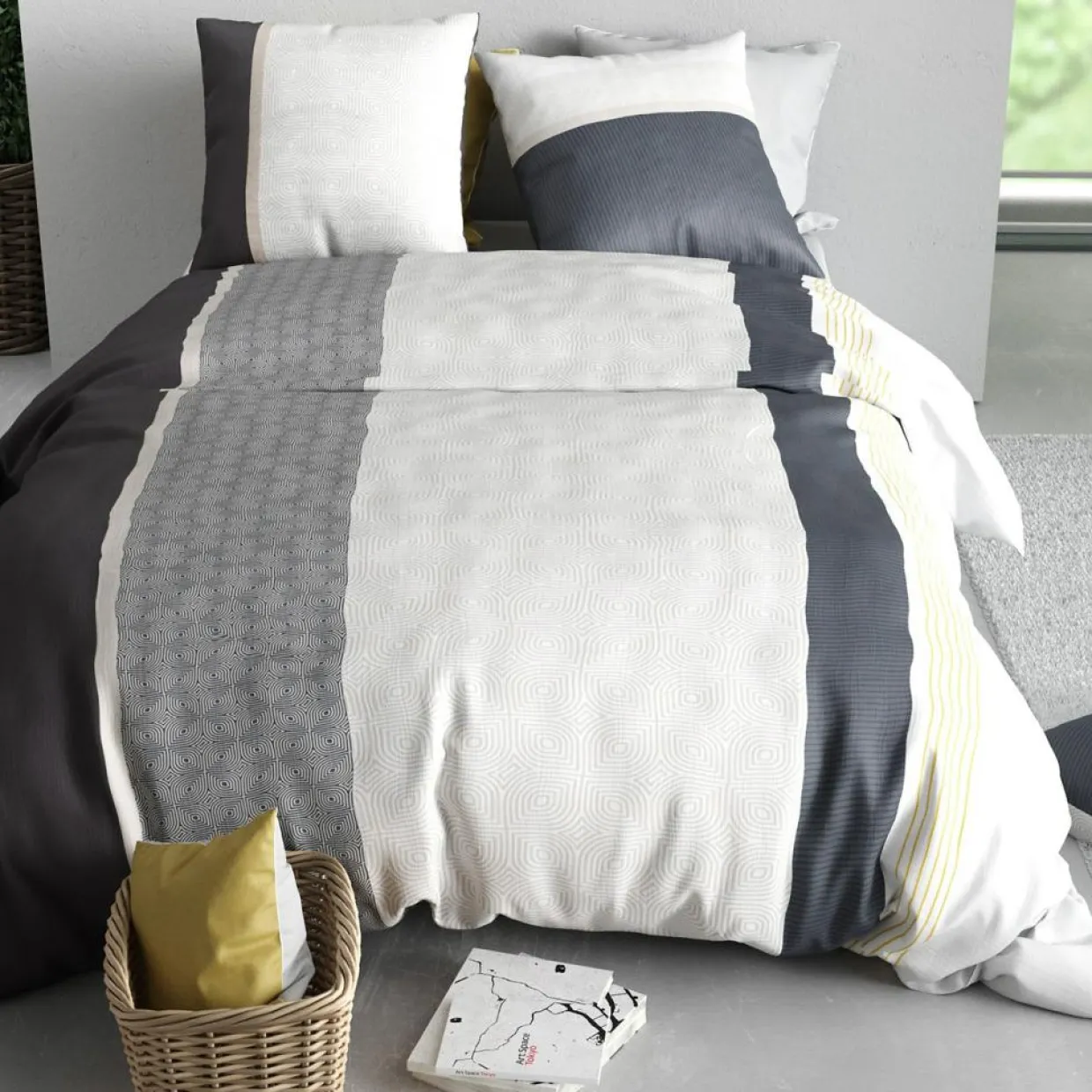 Baton Rouge Linge De Lit, Ensembles^Parure Housse de Couette Stratus multicolore