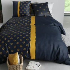 Parure Housse de Couette 3pcs 100%coton 57fils nil-Atelier du Coton