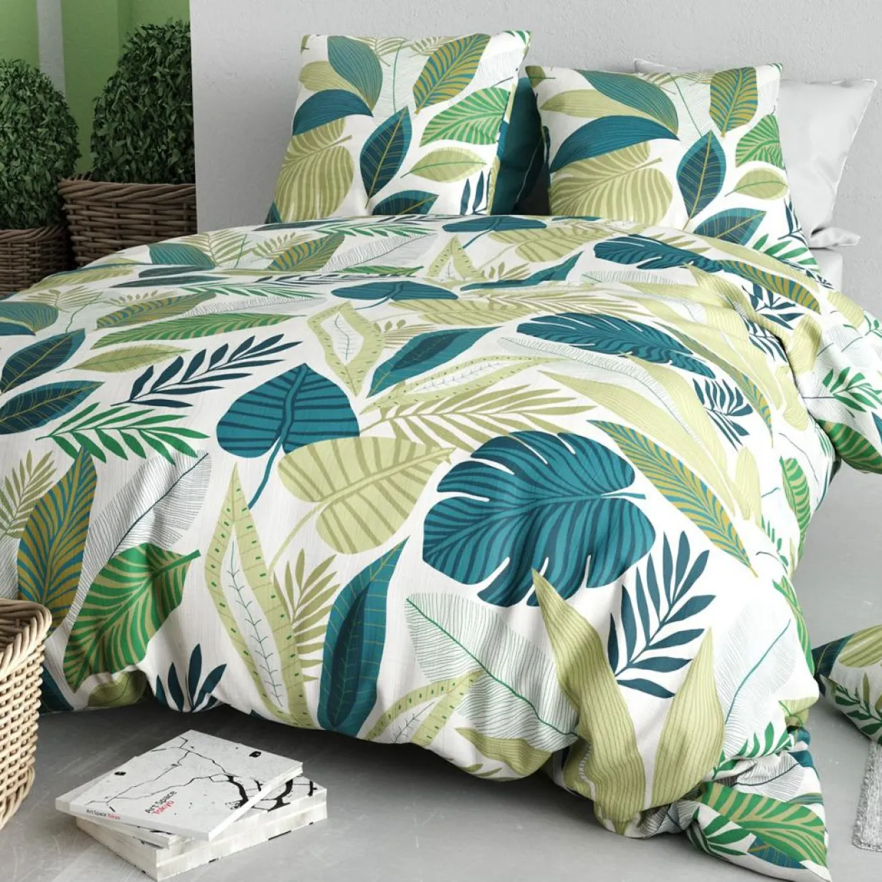 Baton Rouge Linge De Lit, Ensembles^Parure Housse de Couette Tropicalia multicolore