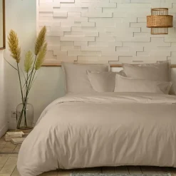 Baton Rouge Linge De Lit, Ensembles^Parure housse de couette en percale de coton - lin