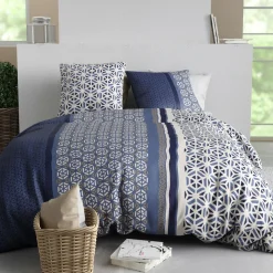 Atelier du Coton Linge De Lit, Ensembles^Parure Housse de Couette 3pcs 100% Coton 57fils mil