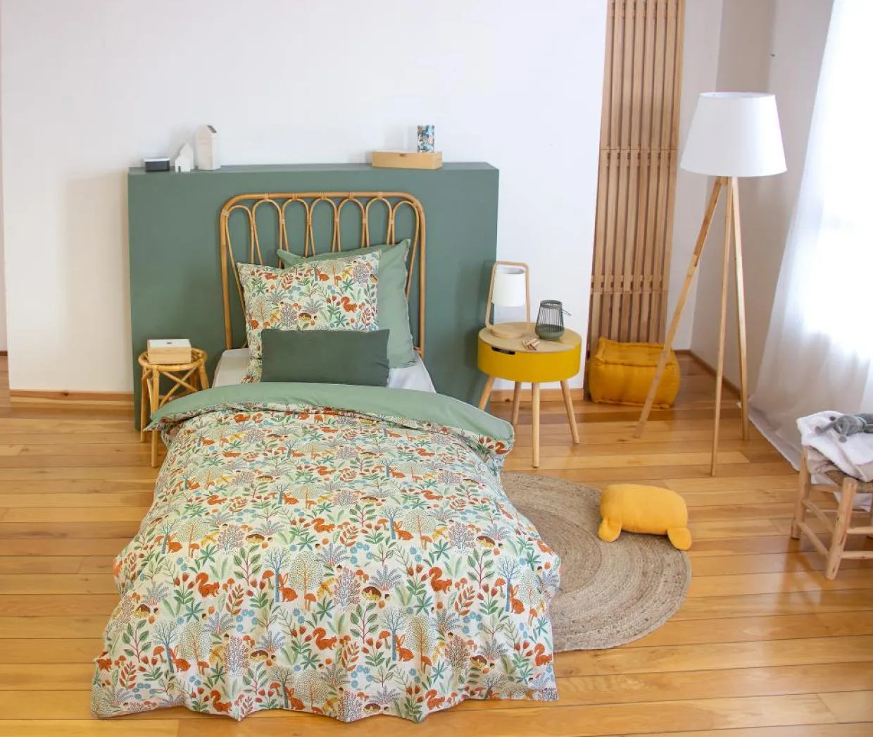 Home Collection Linge De Lit, Ensembles^Parure housse de couette en Coton multicolore