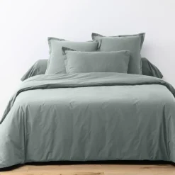 Blanc Passion Linge De Lit, Ensembles^Parure housse de couette unie silver