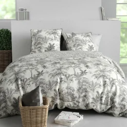 Parure housse de couette Fauve blanche-Home Collection Sale
