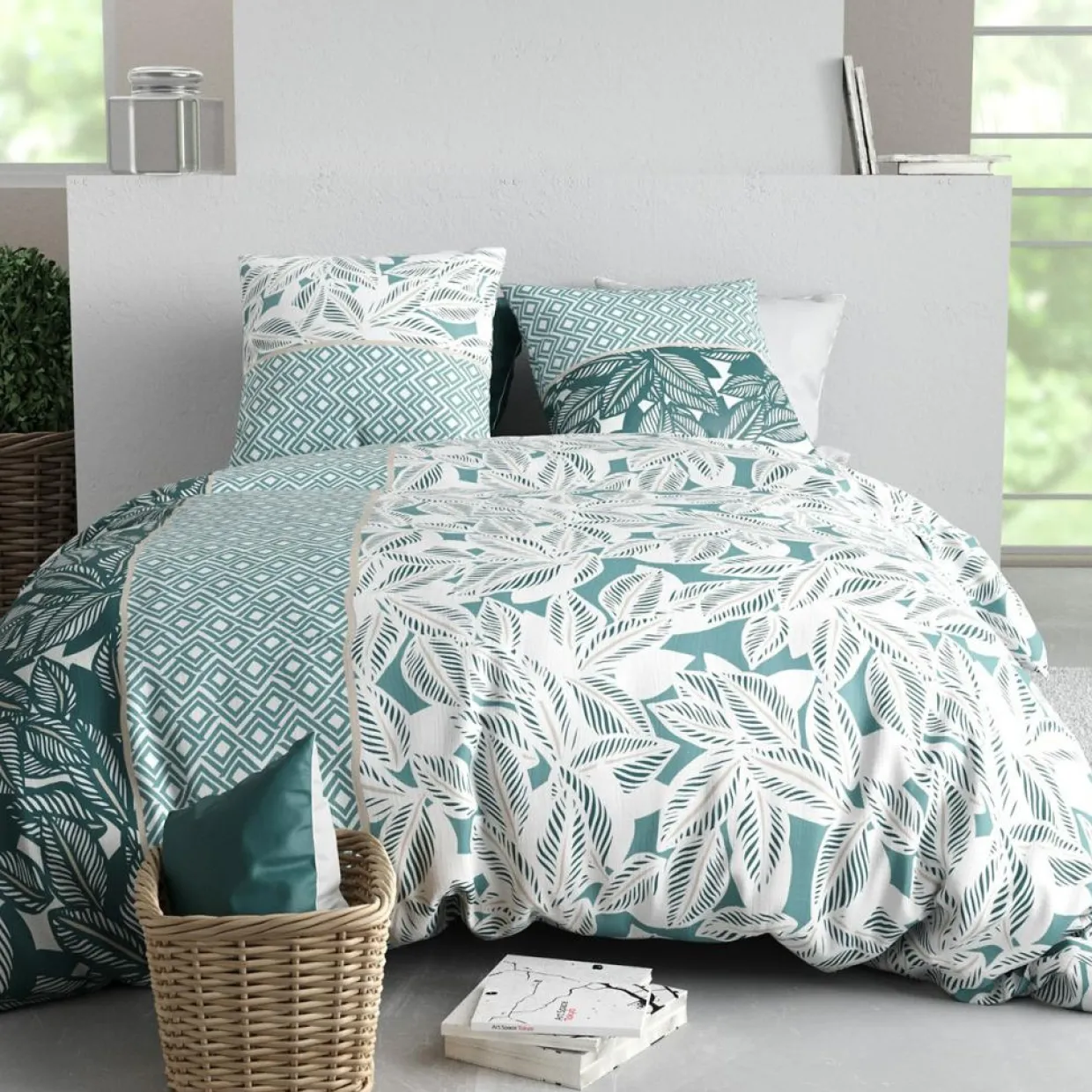 Parure Housse de Couette Foliage multicolore-Baton Rouge Hot