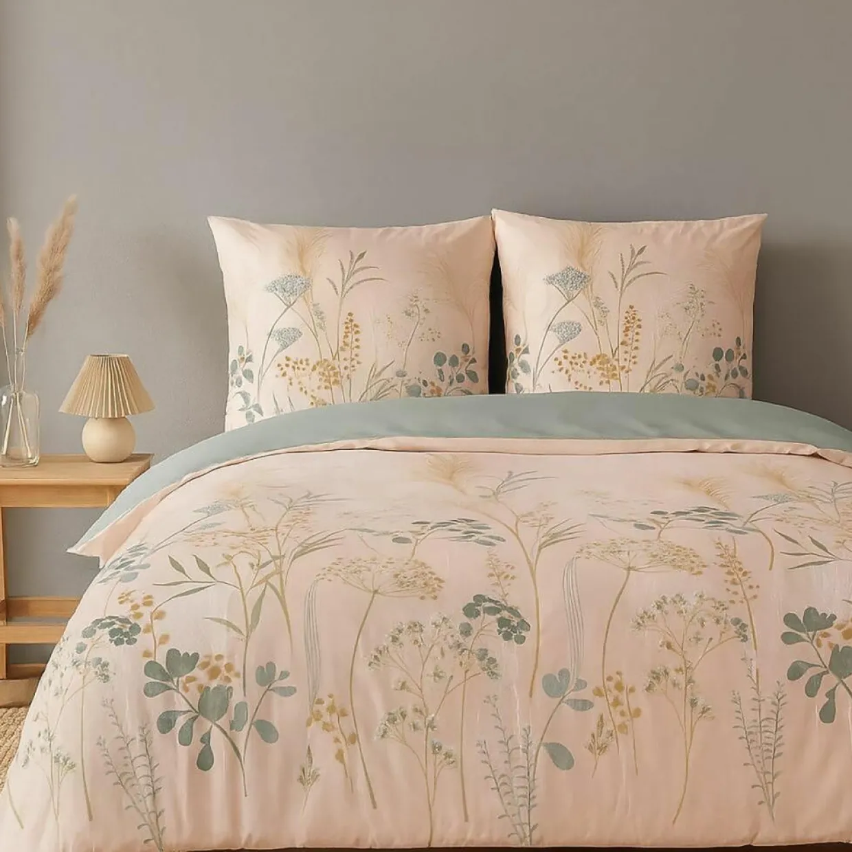 Parure Housse de Couette Helia grise-Baton Rouge Clearance