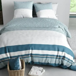 Parure Housse de Couette Nocturne multicolore-Baton Rouge New