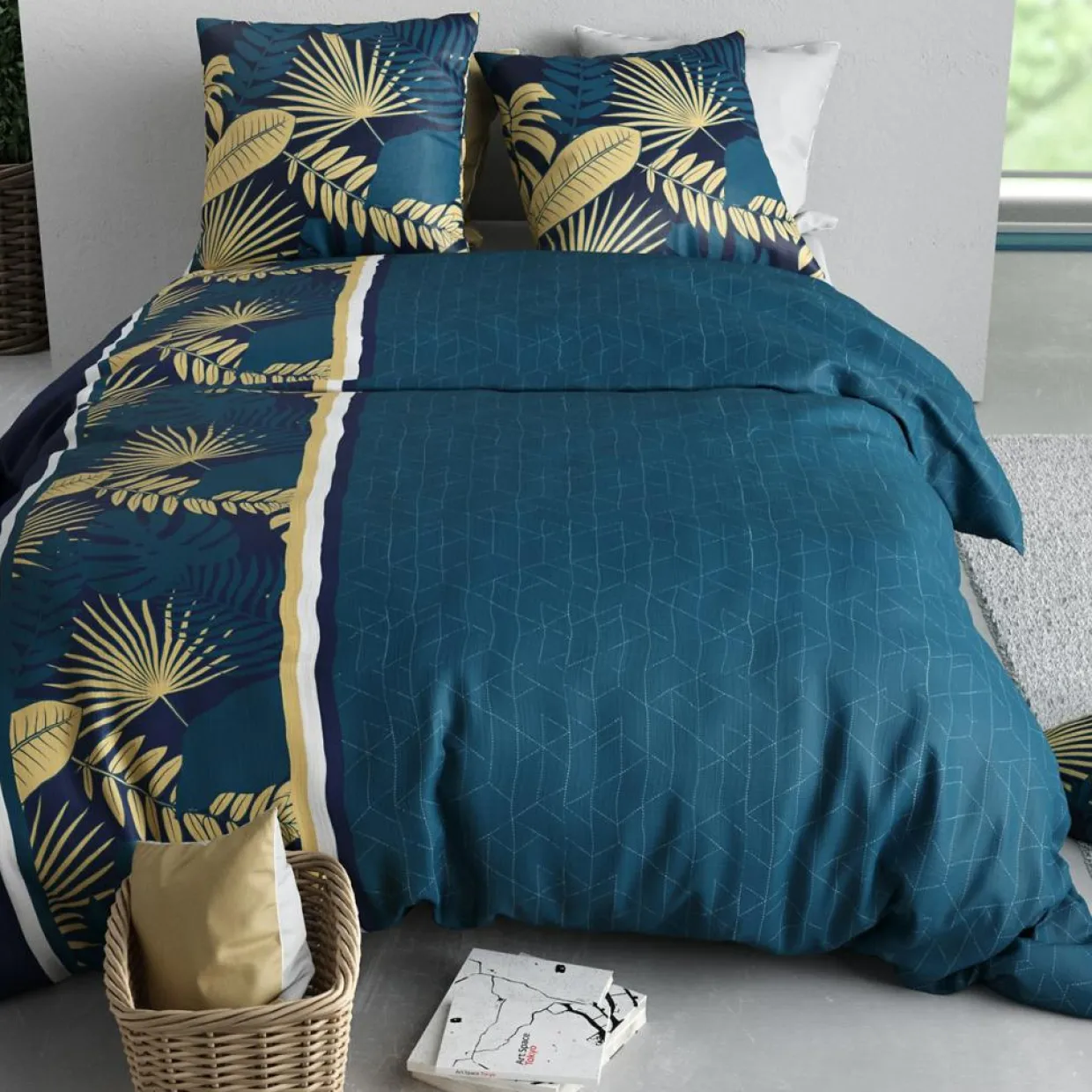 Baton Rouge Linge De Lit, Ensembles^Parure Housse de Couette Tropeal multicolore