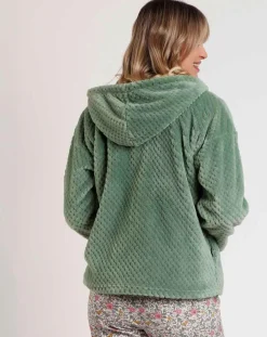 Peignoir Art is Life Mod B vert feuille-Admas Hot