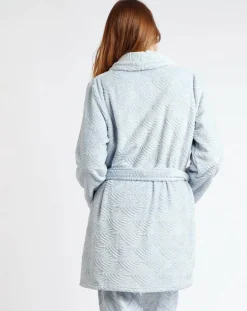 Peignoir Forever bleu ciel-Admas Classic