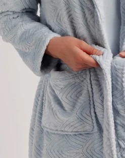 Peignoir Forever bleu ciel-Admas Classic