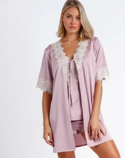 Peignoir Romantic Wedding pétale-Admas Sale
