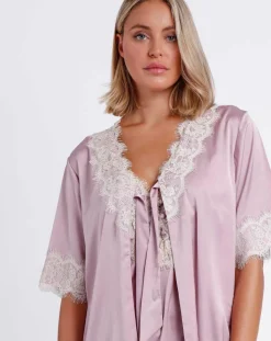 Peignoir Romantic Wedding pétale-Admas Sale